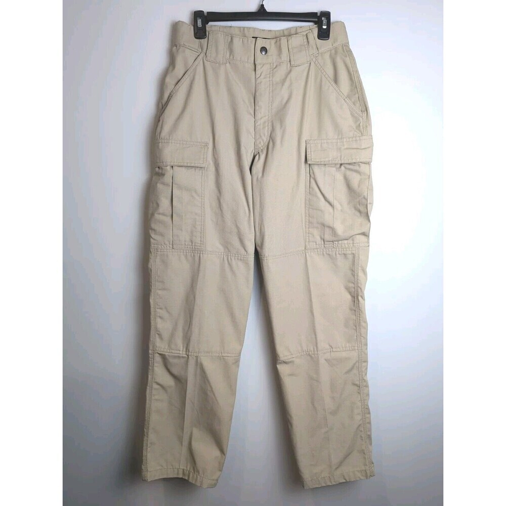 5.11 Tactical Series‎ RN 109614 Men's Pants Khaki  Stretch Waist Medium 31.5-35"